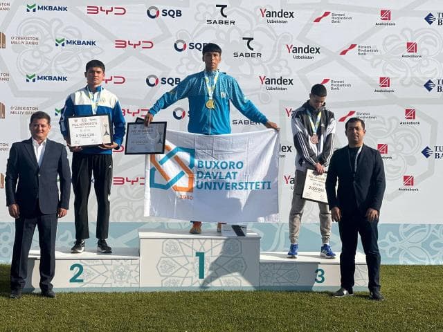 BuxDU talabasi – Prezident Olimpiadasi g‘olibi!